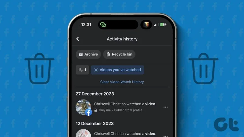 Comment supprimer l'historique de surveillance Facebook sur mobile et ordinateur de bureau