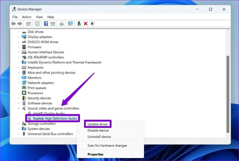 أفضل 7 طرق لإصلاح انخفاض مستوى الصوت على نظام التشغيل Windows 11