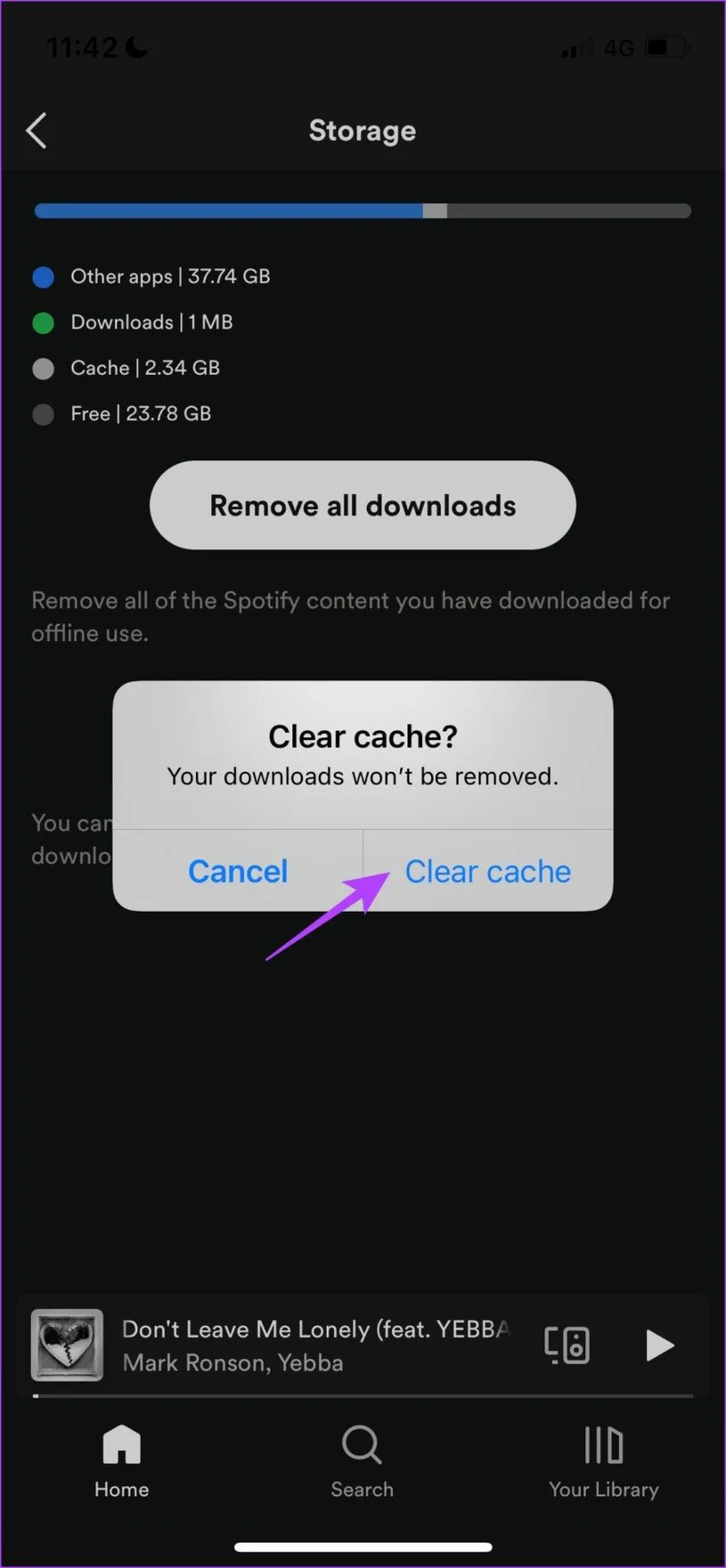 Cómo borrar datos del sistema (otros) en iPhone sin reiniciar
