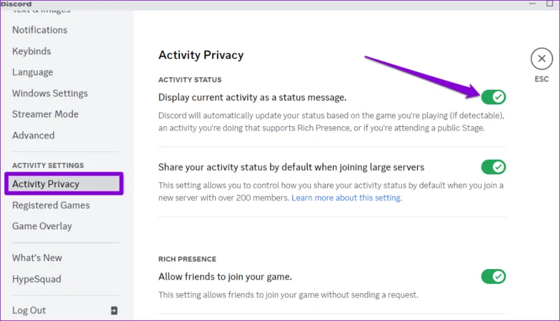 Les 6 meilleures façons de réparer Discord ne détectant pas les jeux sous Windows
