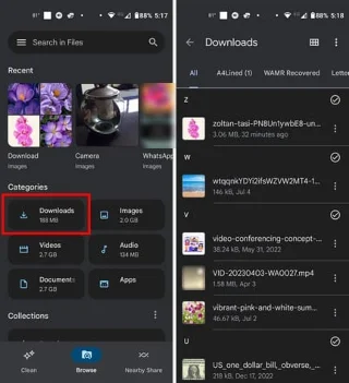 Cum să ștergi istoricul descărcărilor Android
