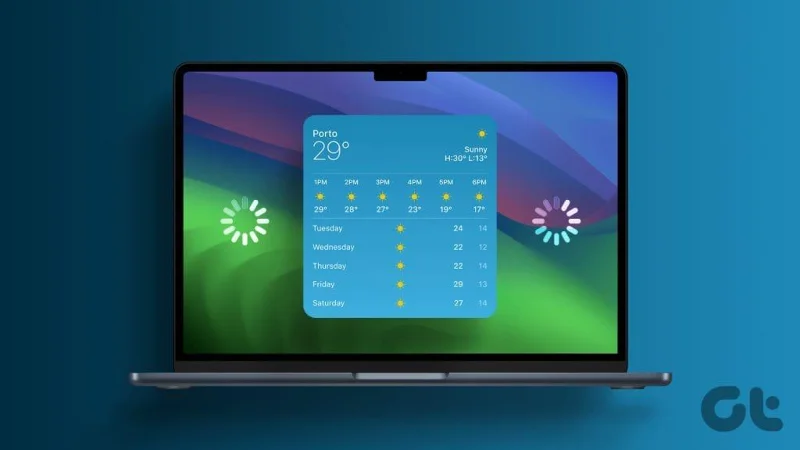 5 migliori soluzioni per il widget meteo che non si aggiorna su Mac