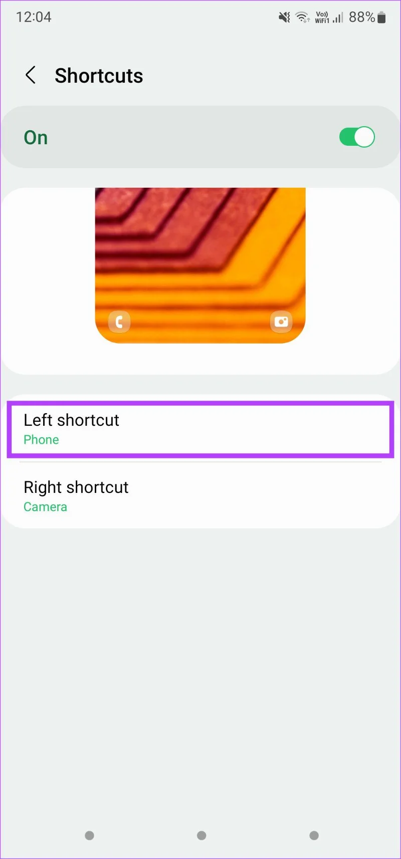 Come modificare le scorciatoie della schermata di blocco sui telefoni Samsung Galaxy