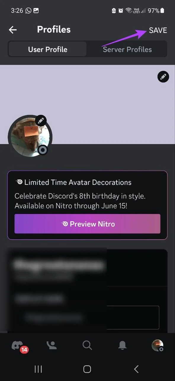 Come cambiare l'immagine del profilo Discord su qualsiasi dispositivo