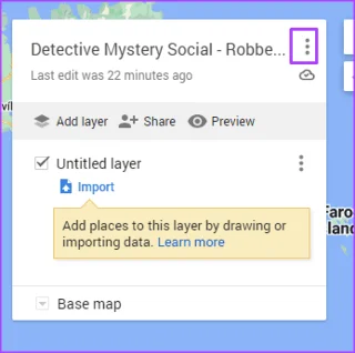 Comment créer et gérer une carte personnalisée dans Mes cartes et Google Drive