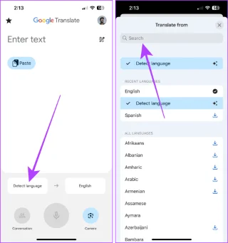 Hoe de Google Translate-app op iPhone te gebruiken