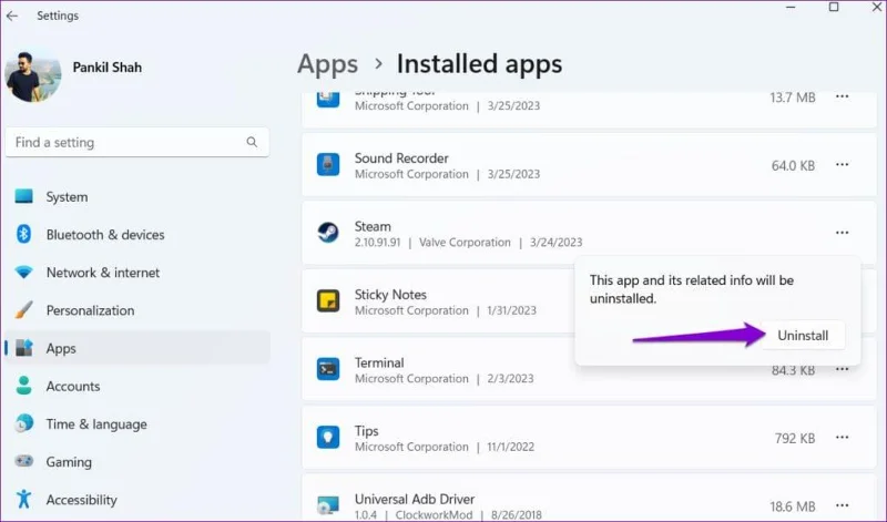 Las 7 formas principales de corregir el error de archivo de contenido bloqueado en Steam para Windows