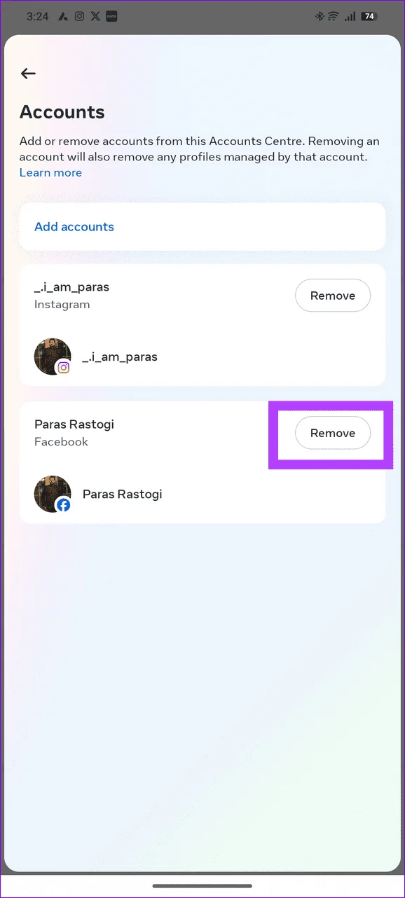 Pourquoi Instagram dit-il que j'ai un message alors que ce n'est pas le cas