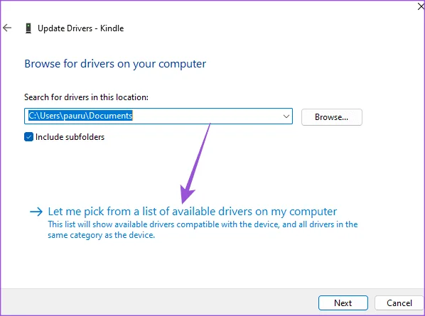 Las 6 mejores soluciones para Kindle que no aparecen en Windows 11