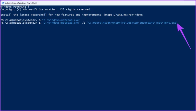 PowerShell から実行可能ファイル (EXE) を実行する 5 つの方法