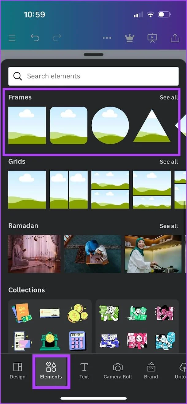 Comment recadrer des images en formes dans Canva