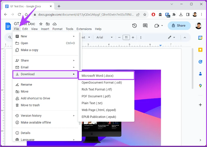 Come scaricare e salvare immagini da Google Docs su telefono e PC