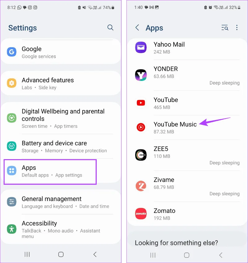 7 modi per correggere i testi di YouTube Music Live che non vengono visualizzati sul cellulare