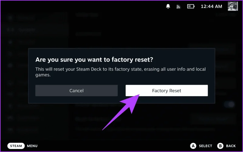 Comment réinitialiser un Steam Deck aux paramètres d'usine&nbsp;: un guide complet