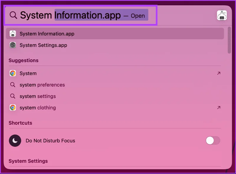 Come leggere e condividere il report di sistema su MacBook
