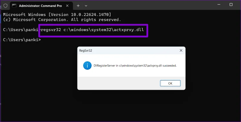5 formas de solucionar el error "No se admite dicha interfaz" en Windows 11