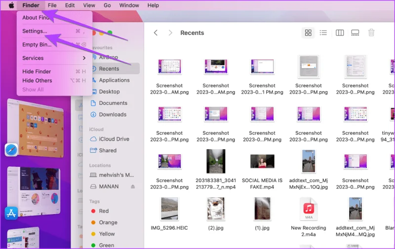 Où se trouve mon ordinateur ou l'explorateur de fichiers sur Mac