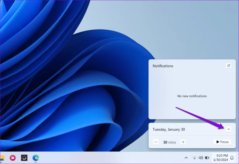 Las 6 soluciones principales para el calendario de la barra de tareas que no se abre en Windows 11