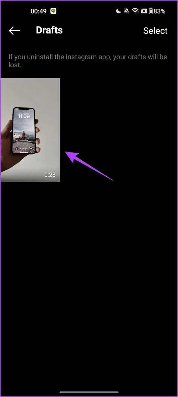 Comment enregistrer, accéder ou supprimer des brouillons sur Instagram