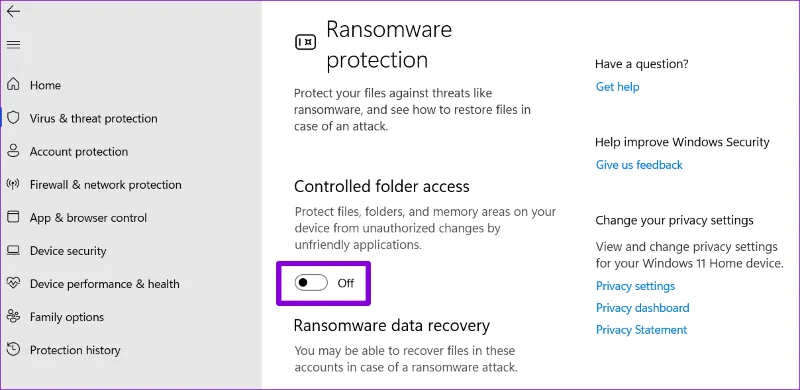 Las 5 formas principales de arreglar que la carpeta siga volviendo a solo lectura en Windows 11