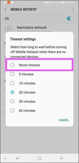 Top 7 manieren om Android Hotspot te repareren blijft uitgeschakeld