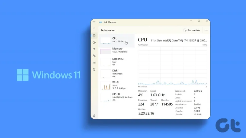 4 mejores formas de comprobar el tiempo de actividad de la PC en Windows 11