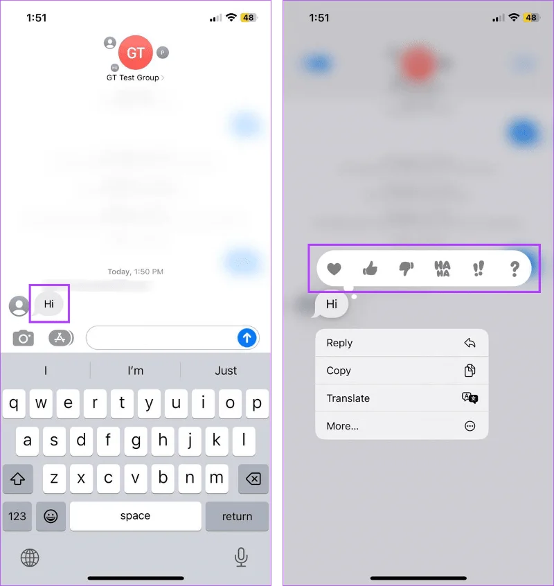 iPhone 및 iPad에서 iMessage 그룹 채팅을 사용하는 방법