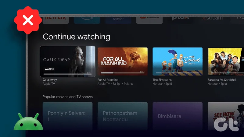 Hoe u Doorgaan met kijken kunt verwijderen vanaf de startpagina van Android TV