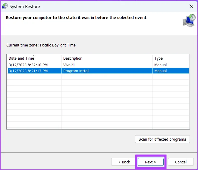 Las 7 soluciones principales para el error de Windows "Error al enumerar objetos en el contenedor"