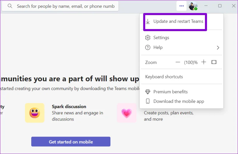Las 6 soluciones principales para las encuestas que no funcionan en Microsoft Teams para Windows