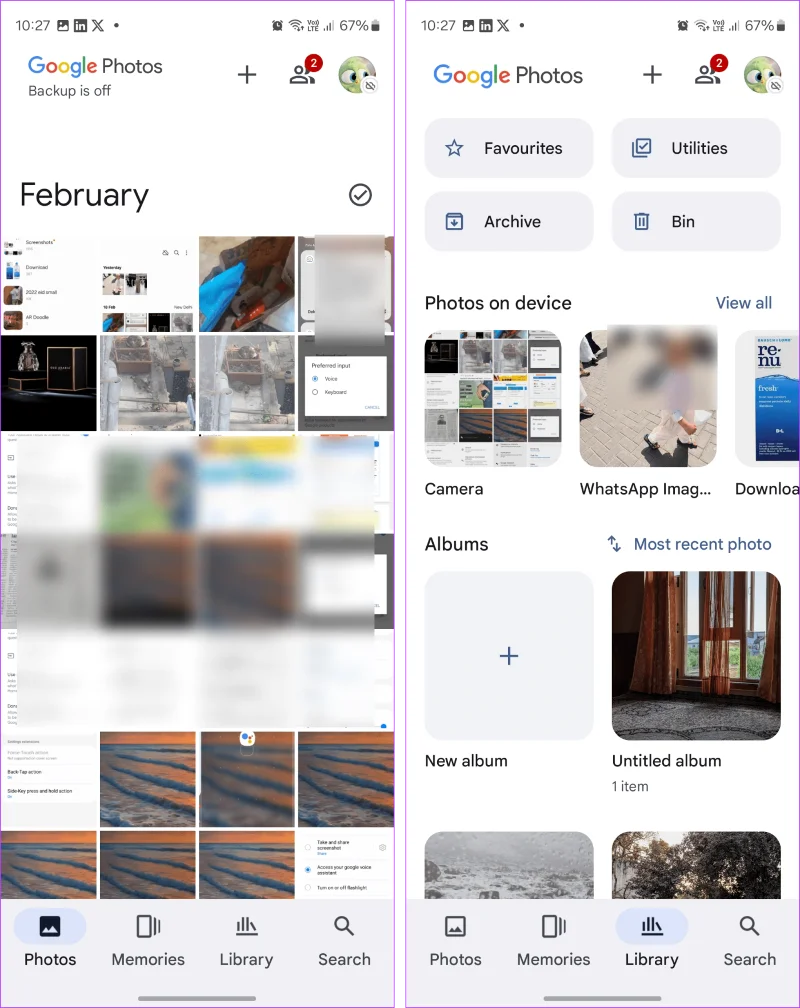 Wat is het verschil tussen de Google Foto's en de Galerij-app op Android