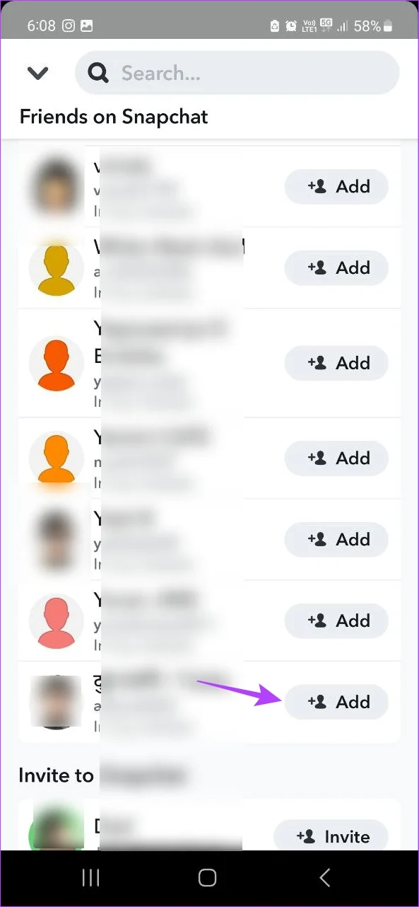 เหตุใดฉันจึงไม่สามารถเพิ่มบุคคลใน Snapchat ได้