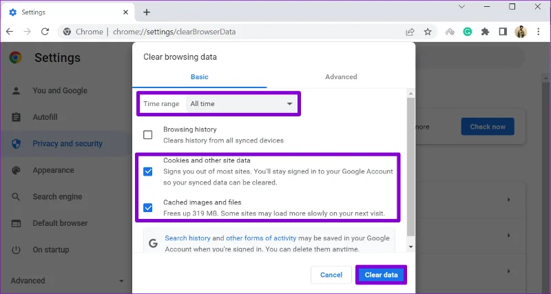 Top 6 oplossingen voor het niet laden van Google Agenda in Chrome