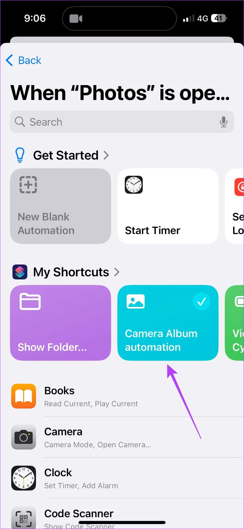 Comment afficher uniquement les photos de l'appareil photo sur iPhone