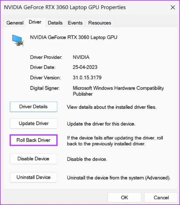 Windows 11의 '그래픽 장치 드라이버' 오류에 대한 상위 8가지 수정 방법