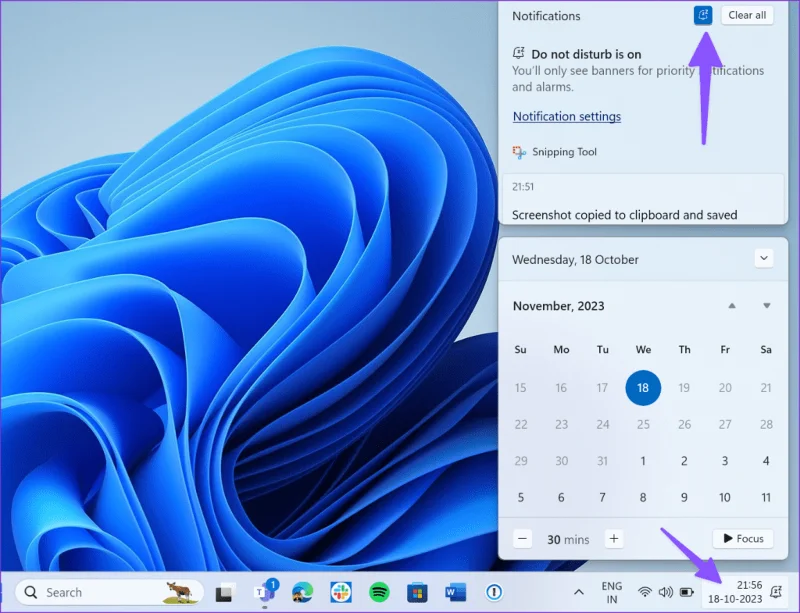 Les 5 meilleures façons de résoudre le problème d'activation de Ne pas déranger sous Windows 11