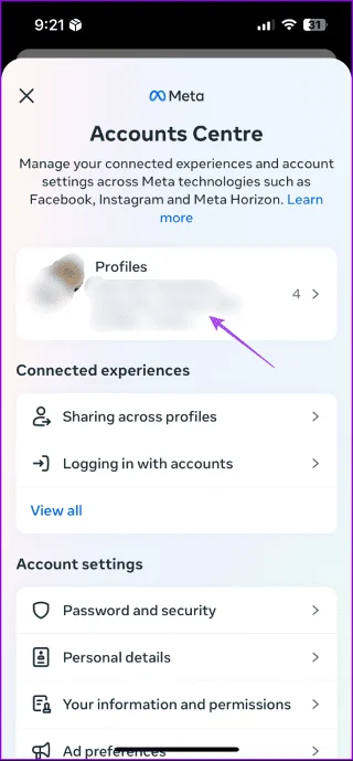 Come accedere a Facebook con Instagram