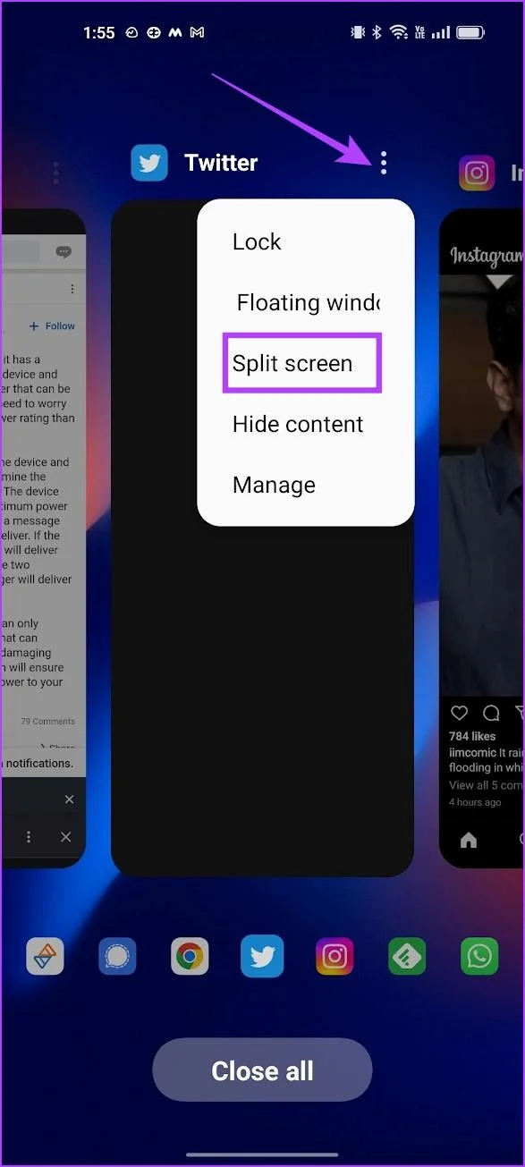 9 manieren om te verhelpen dat een gesplitst scherm niet werkt op Android-apparaten