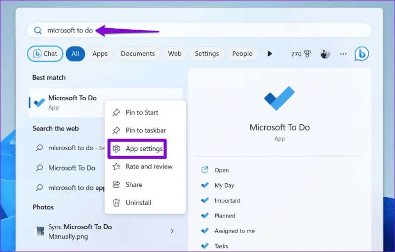 Las 7 mejores formas de arreglar la aplicación Microsoft To Do que no se sincroniza en Windows