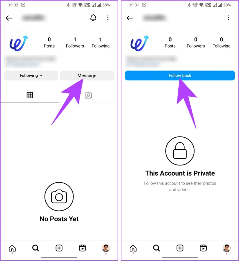 Wat er gebeurt als je een volger op Instagram verwijdert