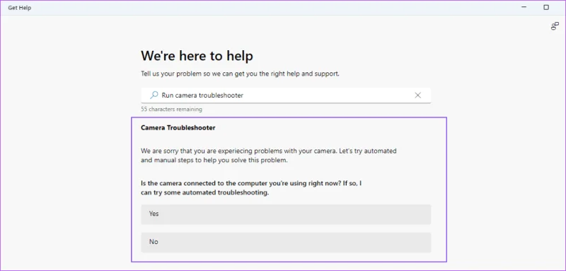 6 soluciones para el error "No podemos encontrar su cámara" de Windows 11