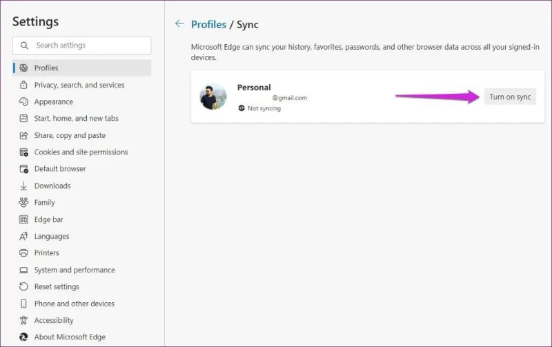 6 façons de résoudre les problèmes de synchronisation sur Microsoft Edge