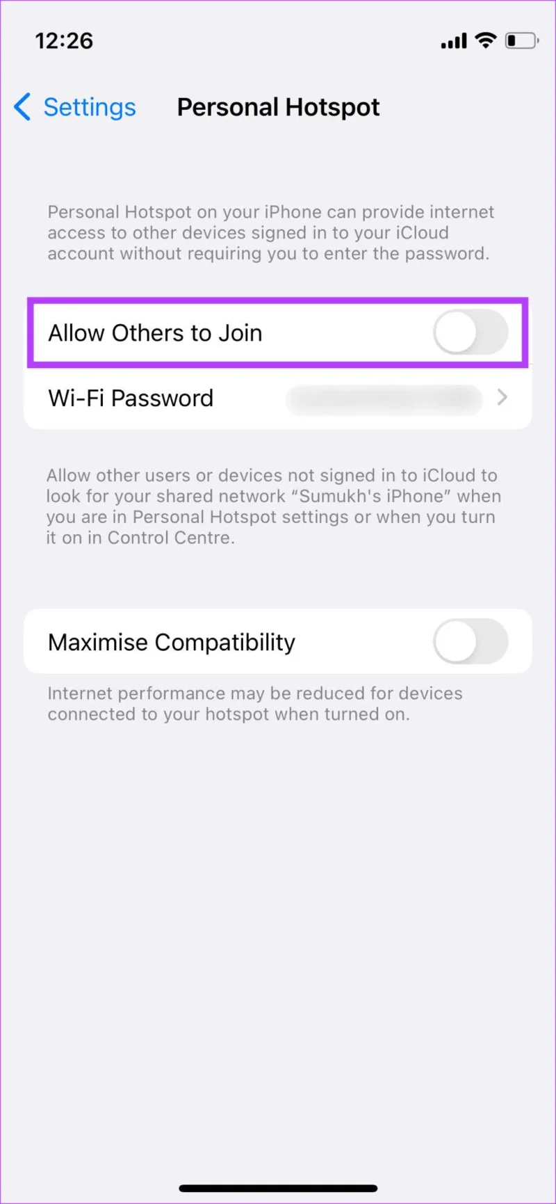 Top 7 manieren om te verhelpen dat de iPhone-hotspot niet wordt weergegeven op Android
