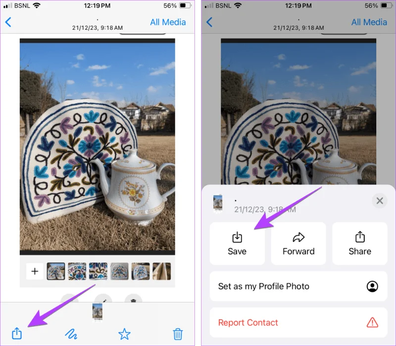 เอกสารหรือรูปภาพ WhatsApp เก็บไว้ที่ไหนบน iPhone และ Android