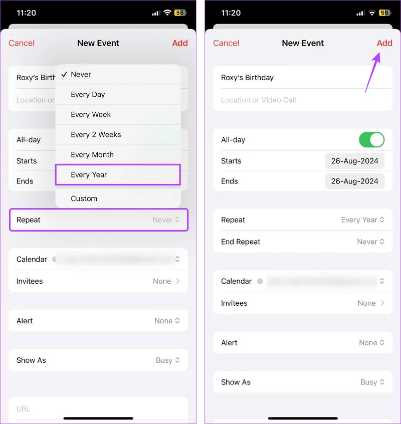 Hoe u verjaardagen kunt toevoegen en bekijken in de iPhone-agenda