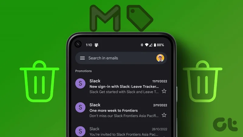 Come eliminare tutte le promozioni in Gmail