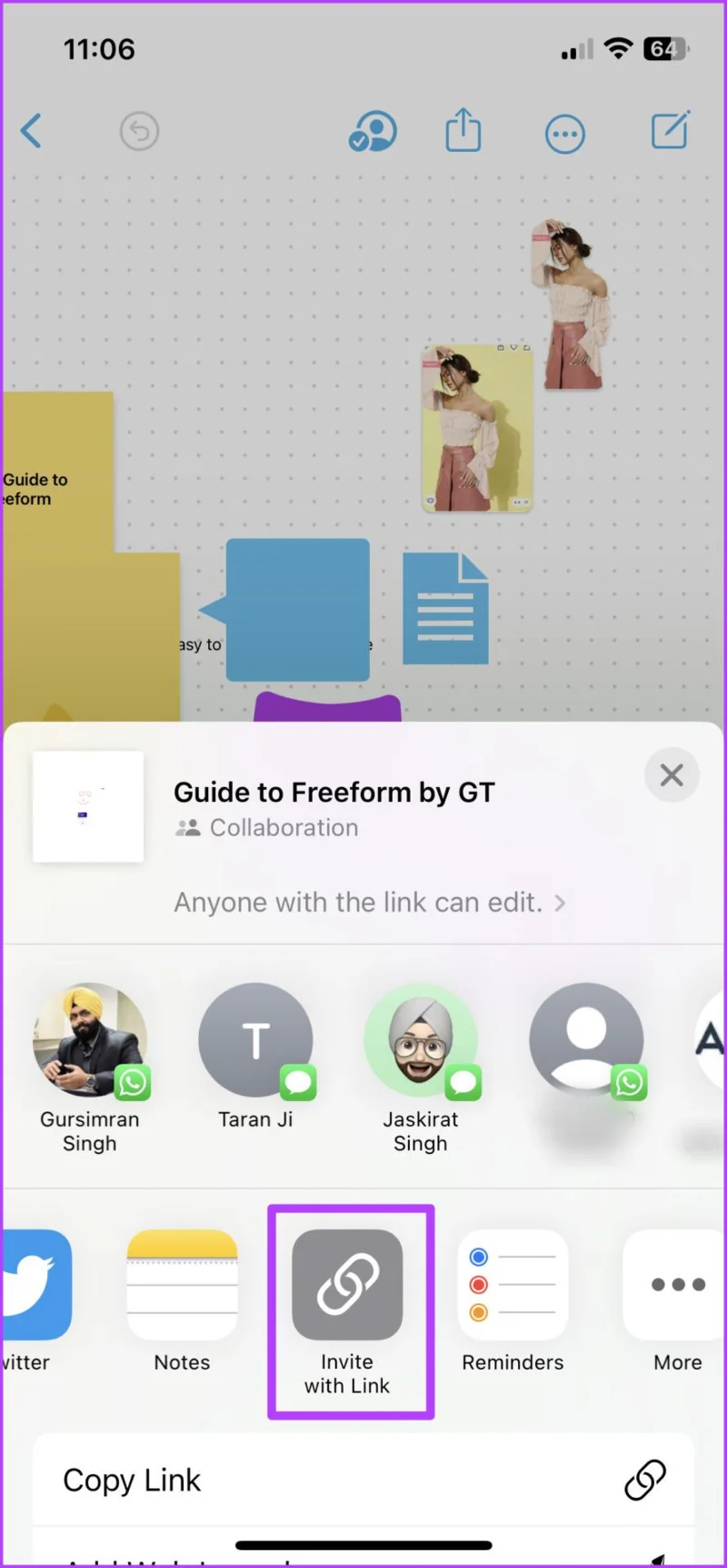 Hoe de Apple Freeform-app op iPhone en iPad te gebruiken