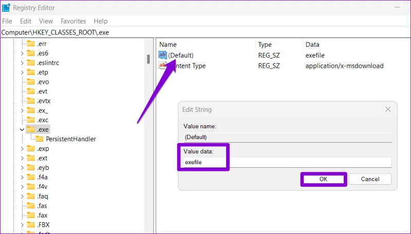 Las 6 formas principales de solucionar la imposibilidad de ejecutar archivos EXE en Windows 11