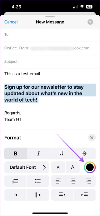 Hoe u de letterstijl in Apple Mail op iPhone, iPad en Mac kunt wijzigen