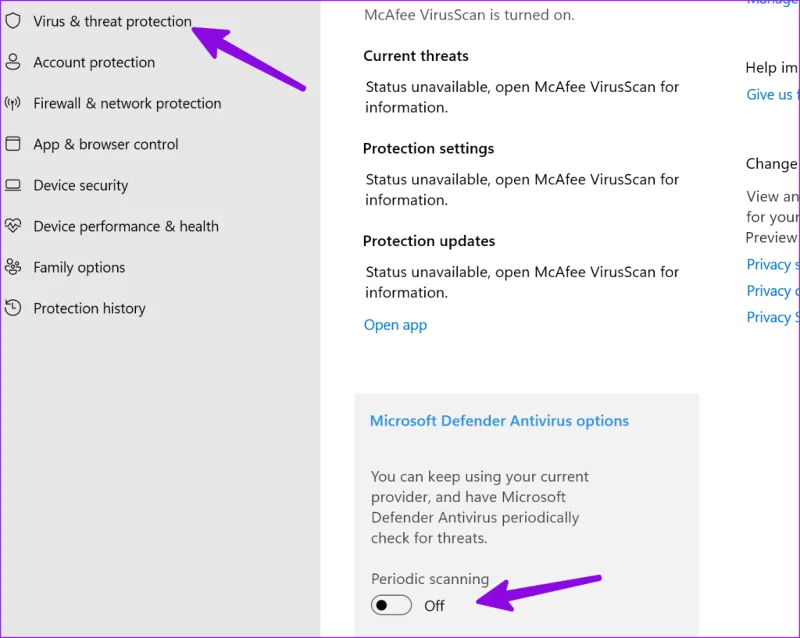 Comment désinstaller complètement McAfee sous Windows